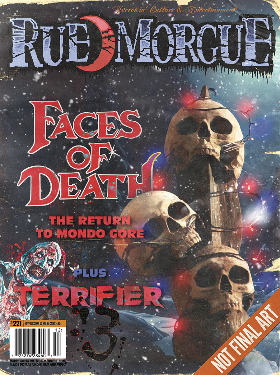 Rue Morgue Magazine #221 X-Mas Special