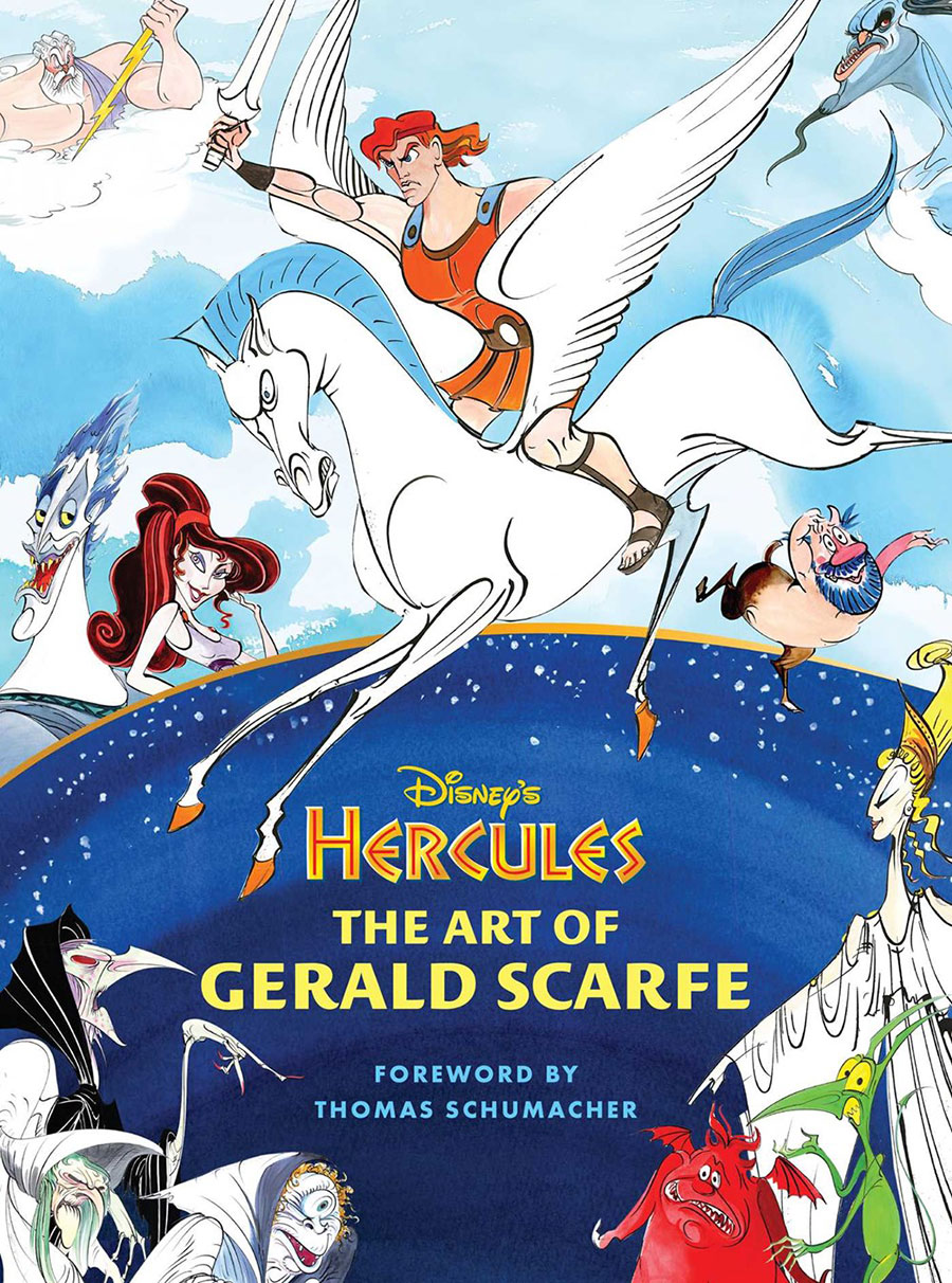 Disneys Hercules The Art Of Gerald Scarfe HC