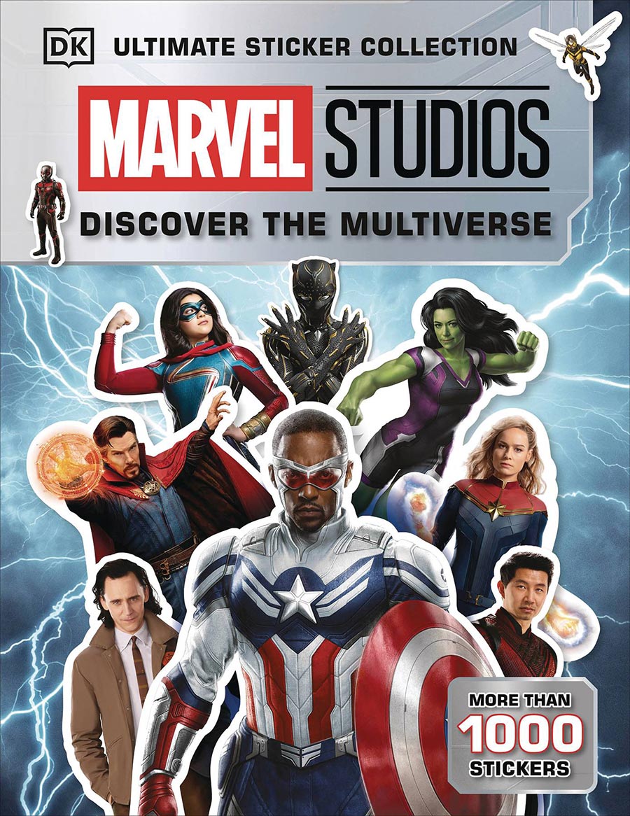 Marvel Studios Discover The Multiverse The Ultimate Sticker Collection SC