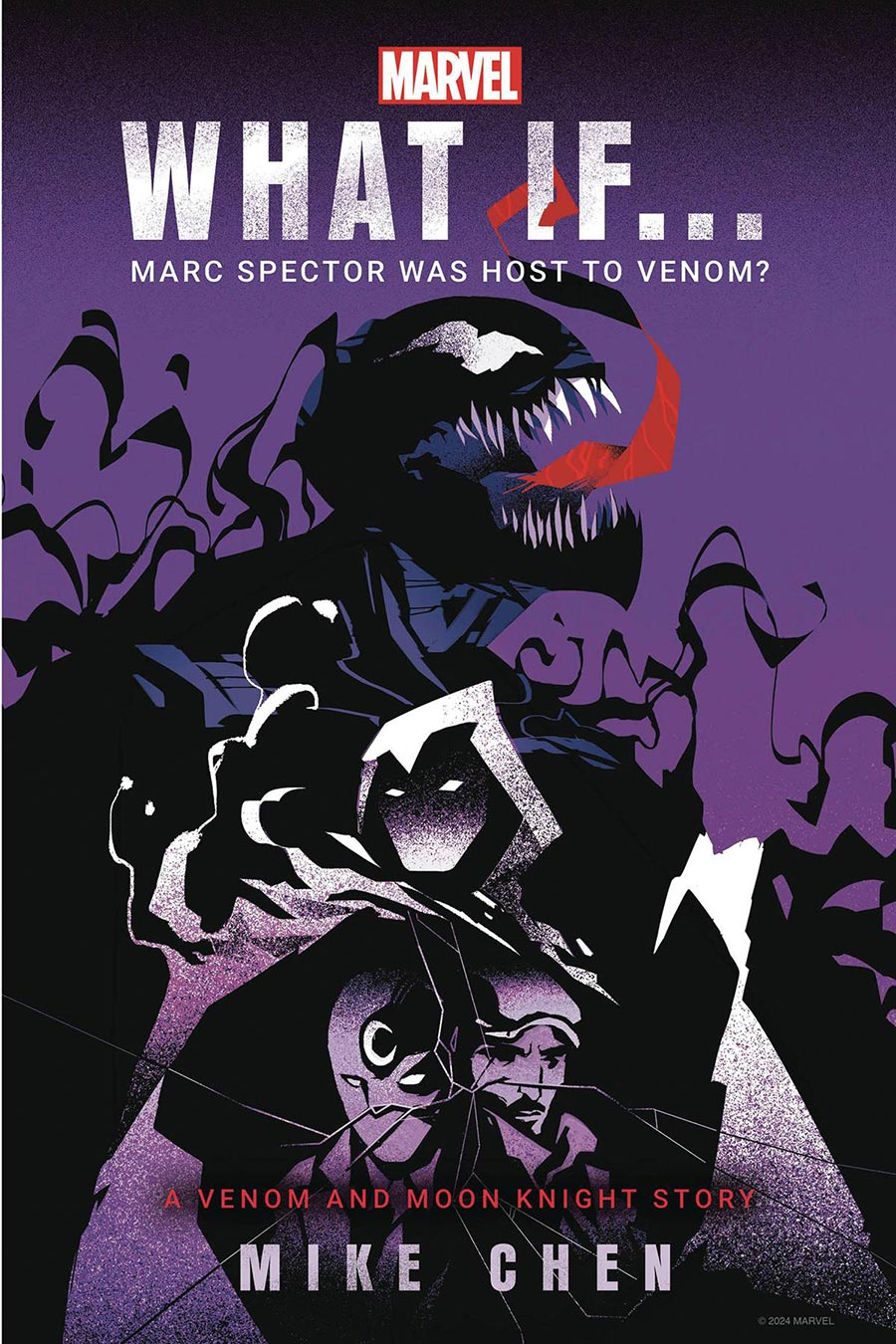 Marvel What If Marc Spector Was Host To Venom Novel HC