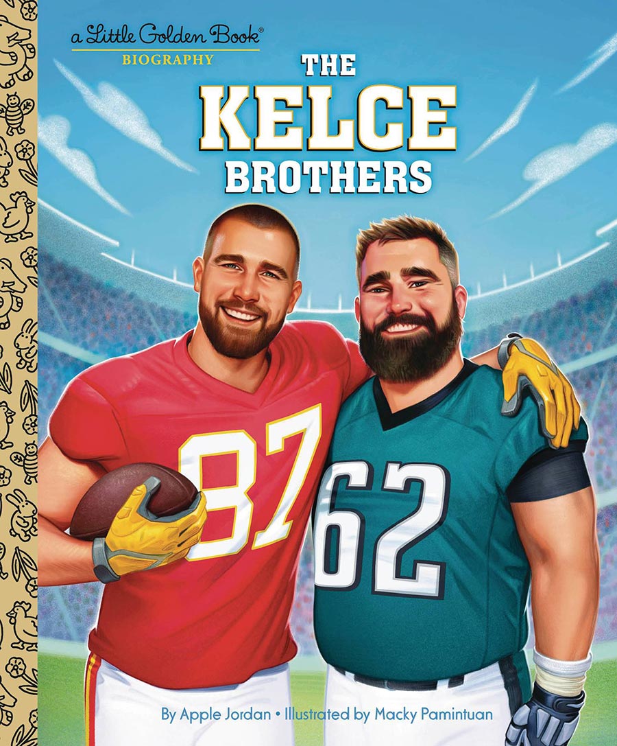 Kelce Brothers Little Golden Book Biography HC