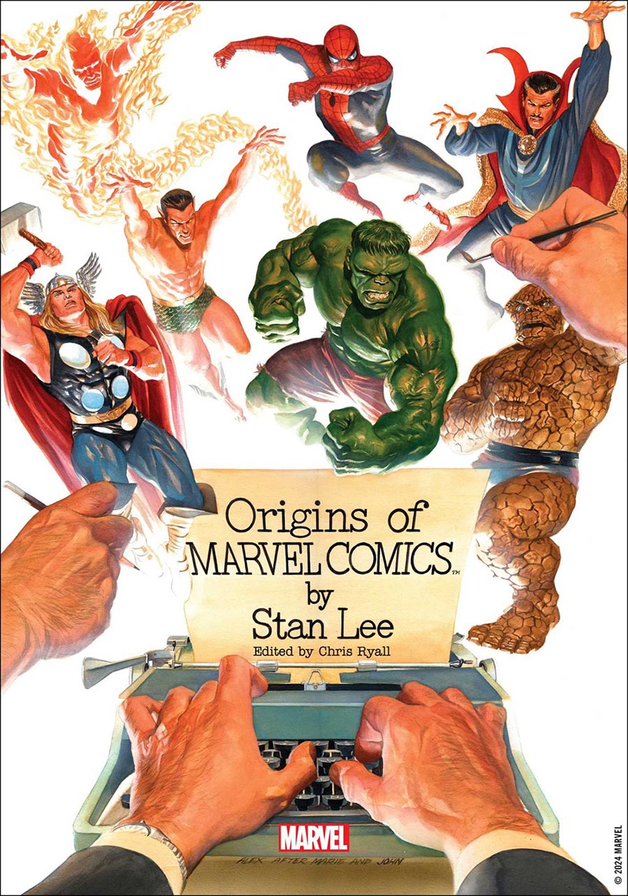 Origins Of Marvel Comics By Stan Lee Deluxe HC