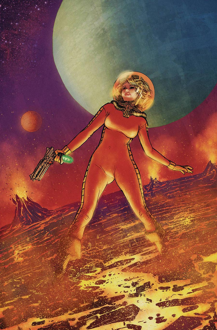 Barbarella Vol 3 #1 Cover P Incentive Richard Pace Virgin Cover