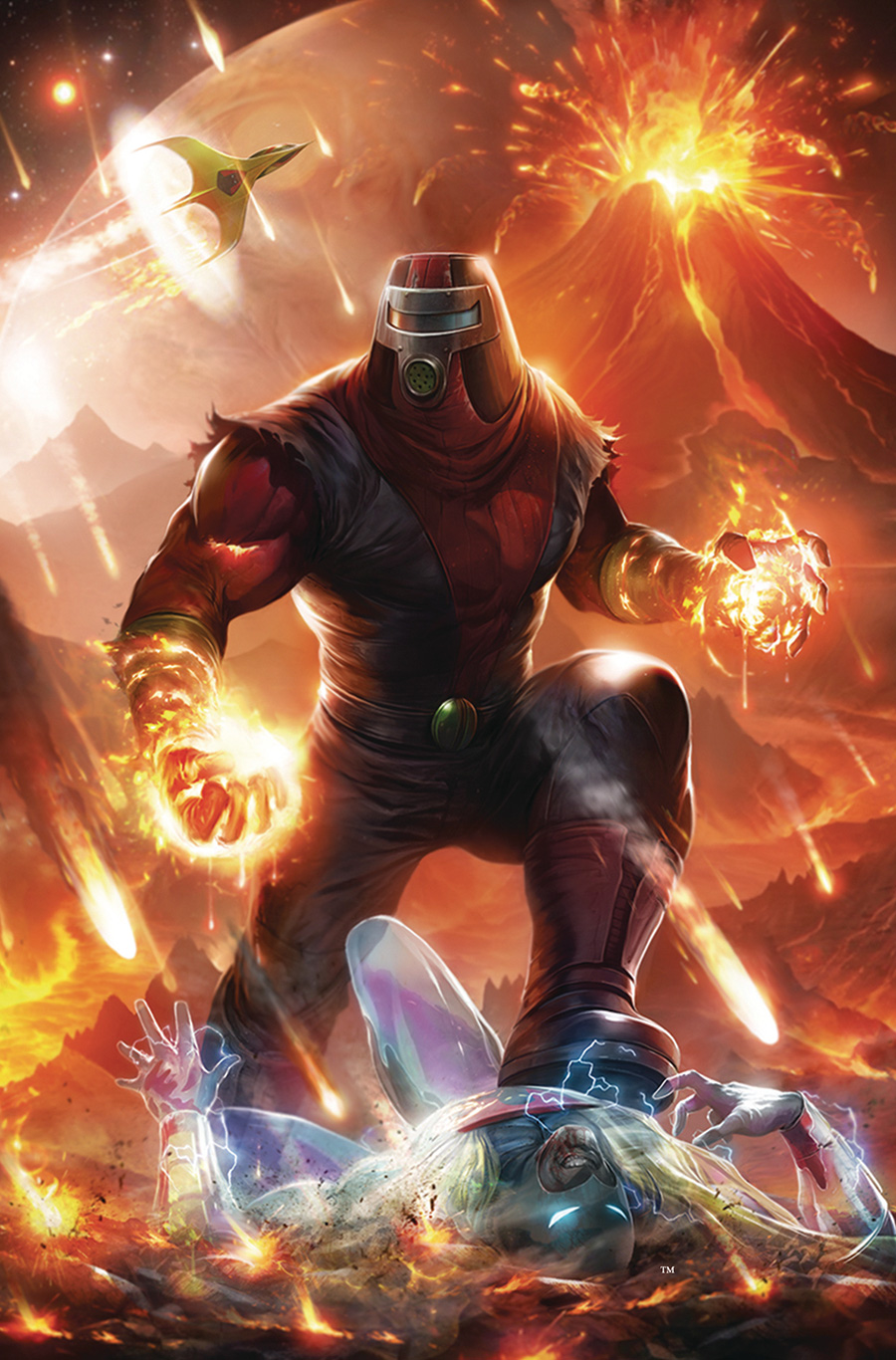 Space Ghost Vol 4 #6 Cover M Incentive Francesco Mattina Virgin Cover