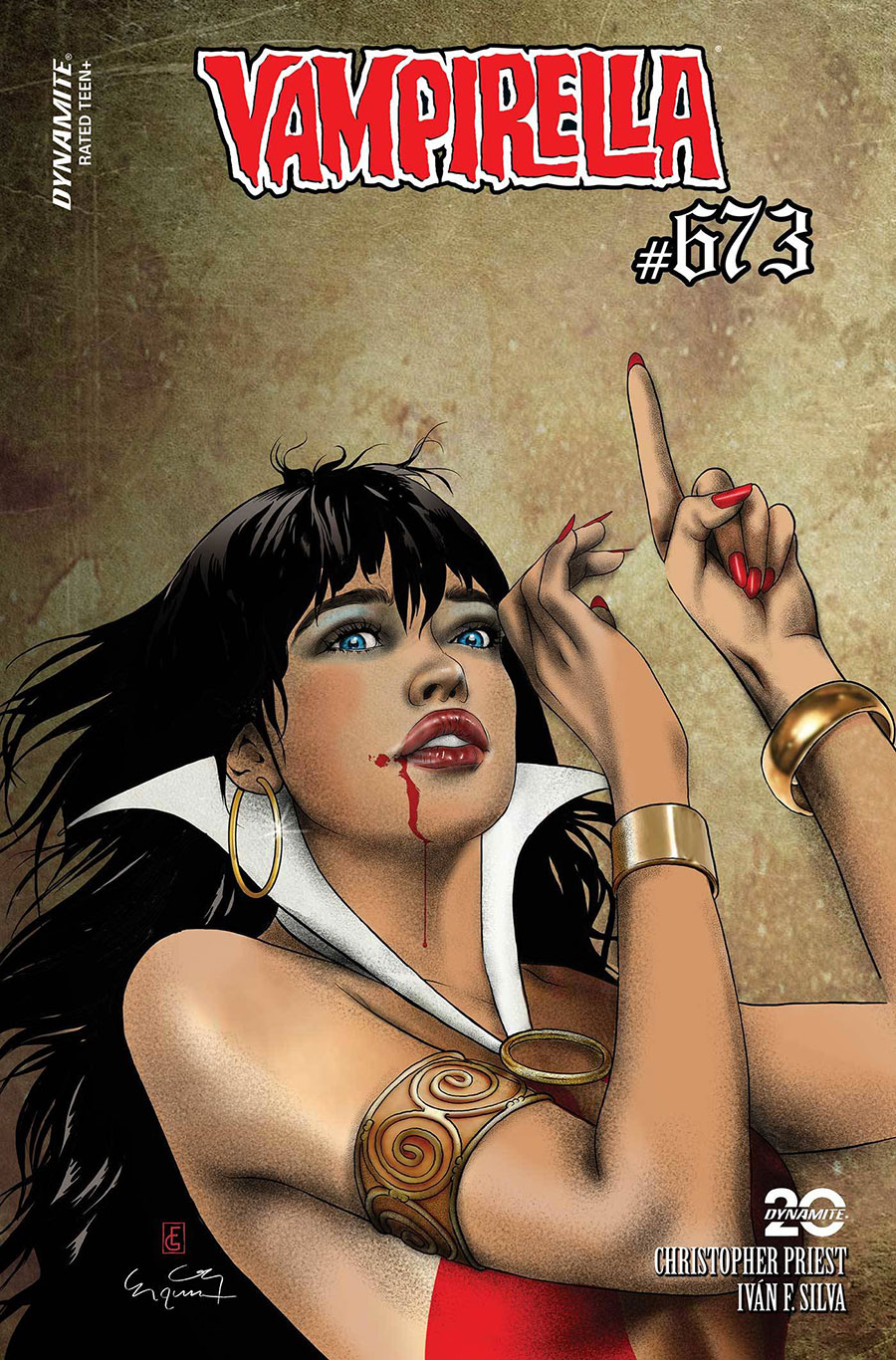 Vampirella Vol 8 #673 Cover F Incentive Ergun Gunduz Variant Cover