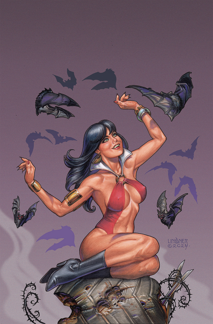 Vampirella Dark Reflections #5 Cover M Incentive Joseph Michael Linsner Virgin Cover