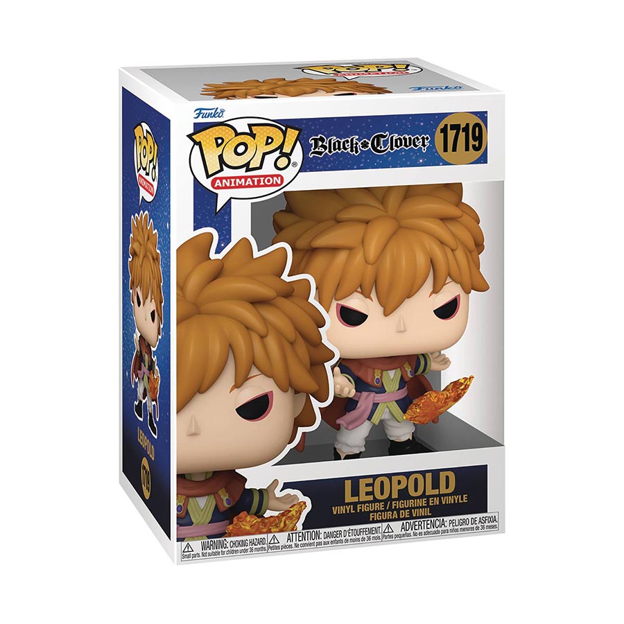 POP Animation Black Clover Leopold Vinyl Figure