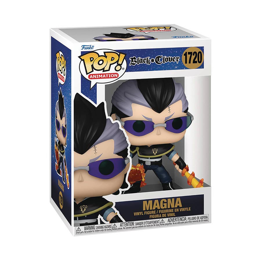 POP Animation Black Clover Magna Vinyl Figure