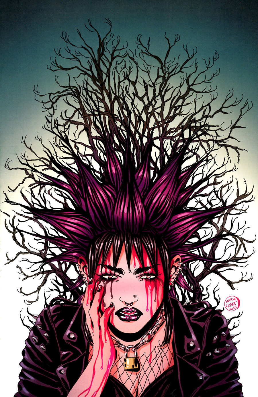 Creeping Below #1 Cover C Incentive Maria Llovet Variant Cover