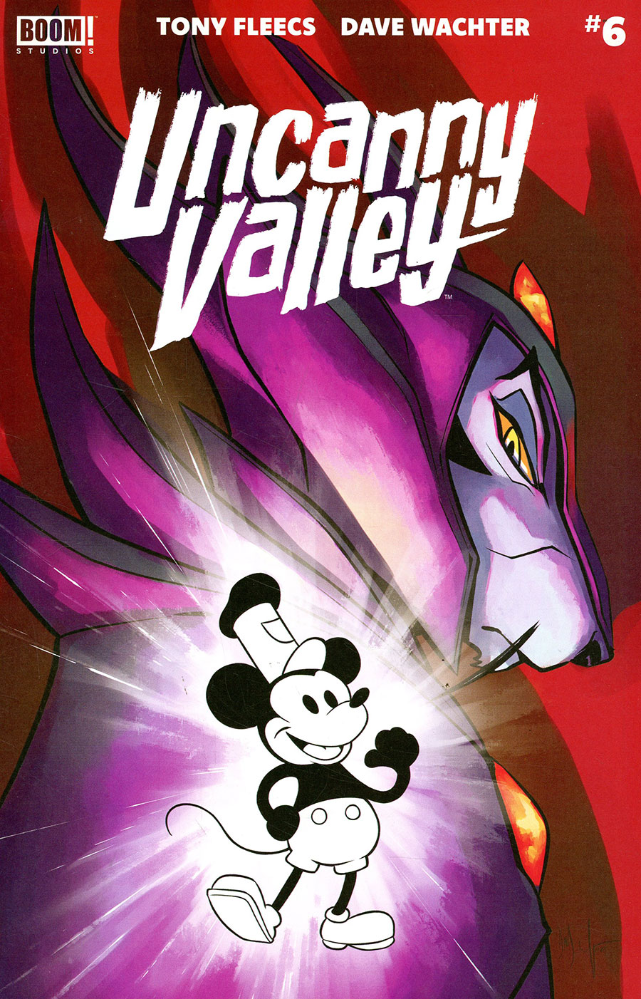 Uncanny Valley #6 Cover E Incentive Dave Wachter Series Variant Cover