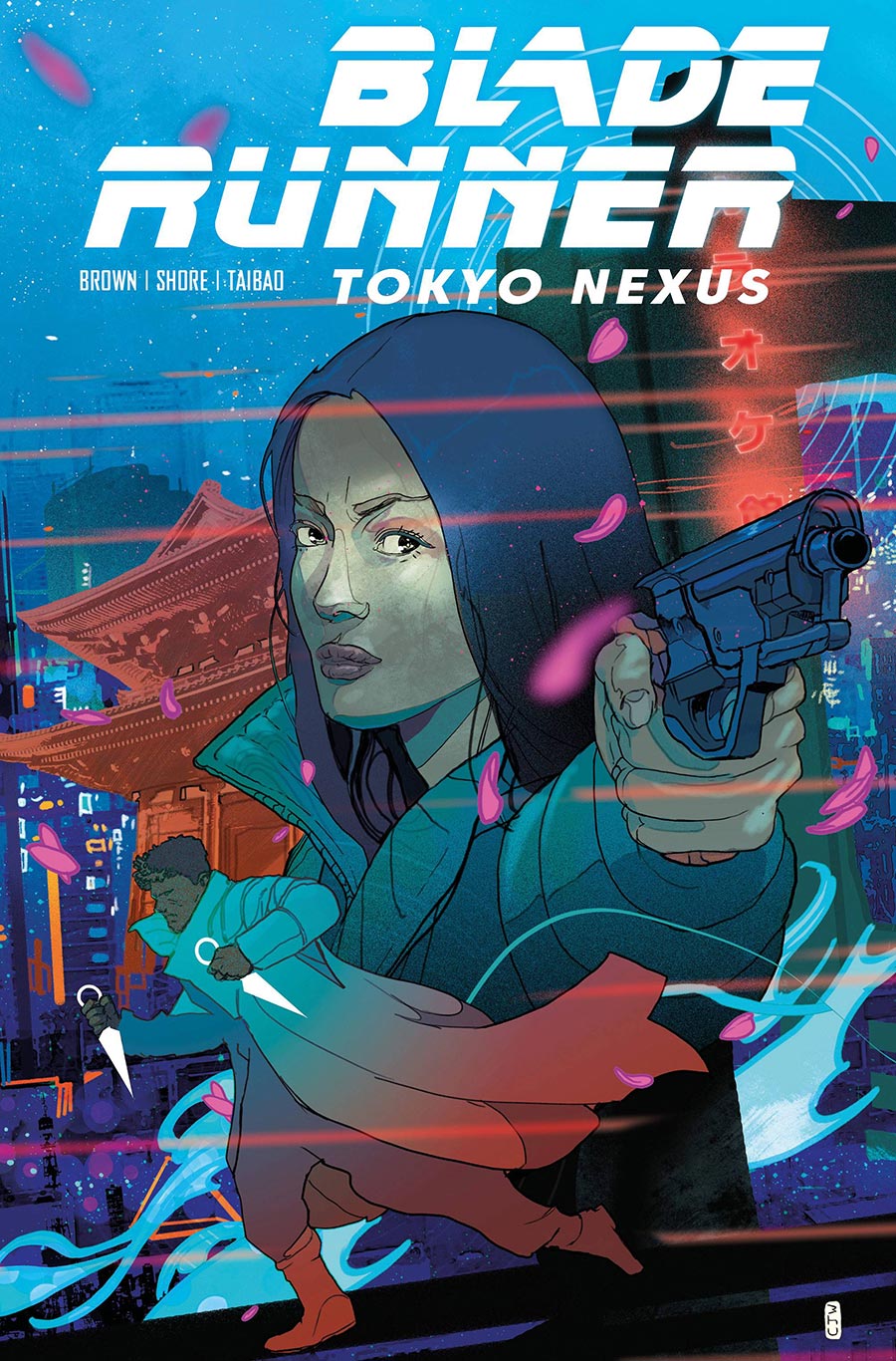 Blade Runner Tokyo Nexus #1 Cover H SDCC Exclusive Christian Ward Foil Variant Cover