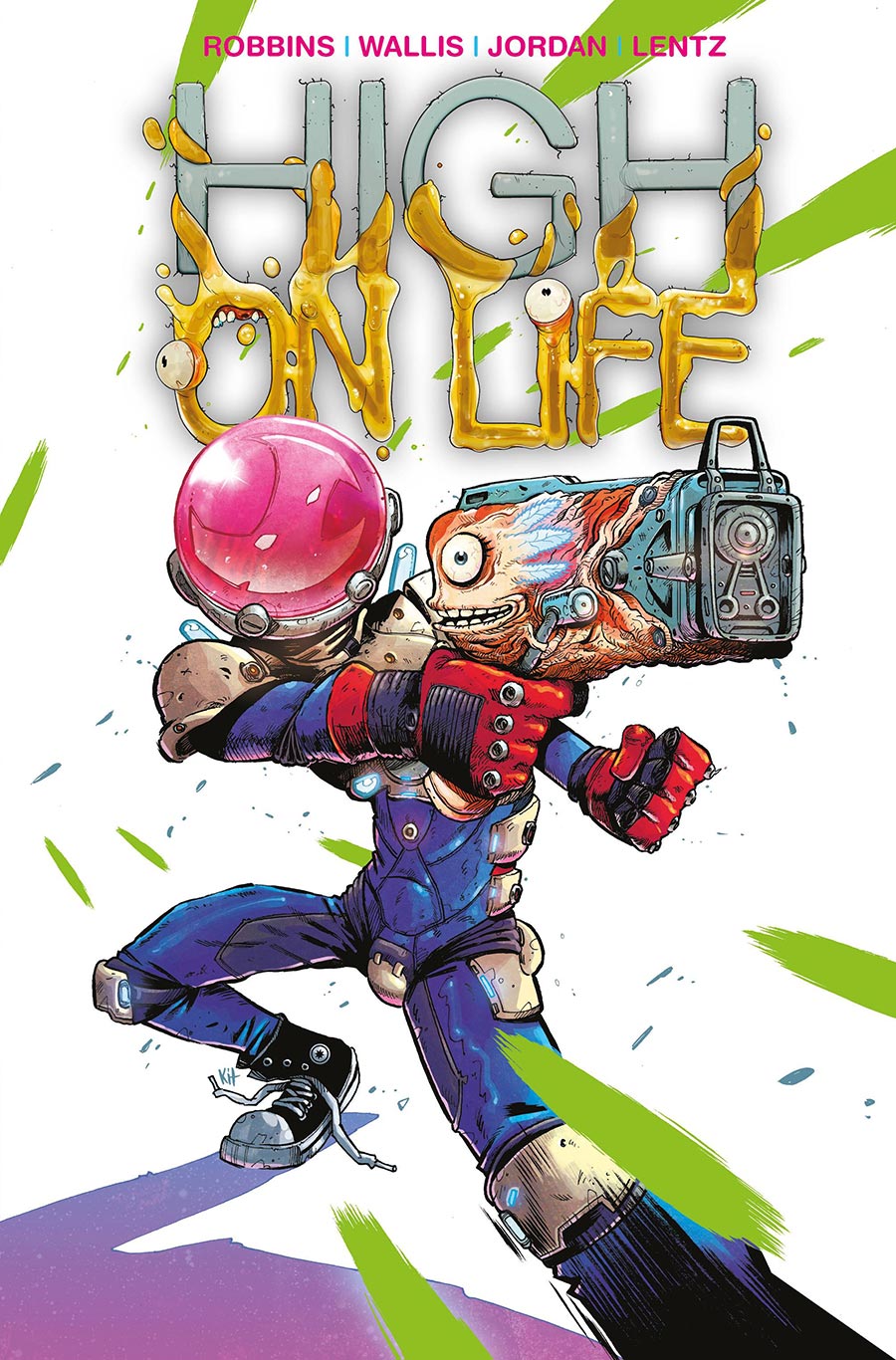 High On Life #1 Cover G SDCC Exclusive Kit Wallis Glow-In-The-Dark Variant Cover