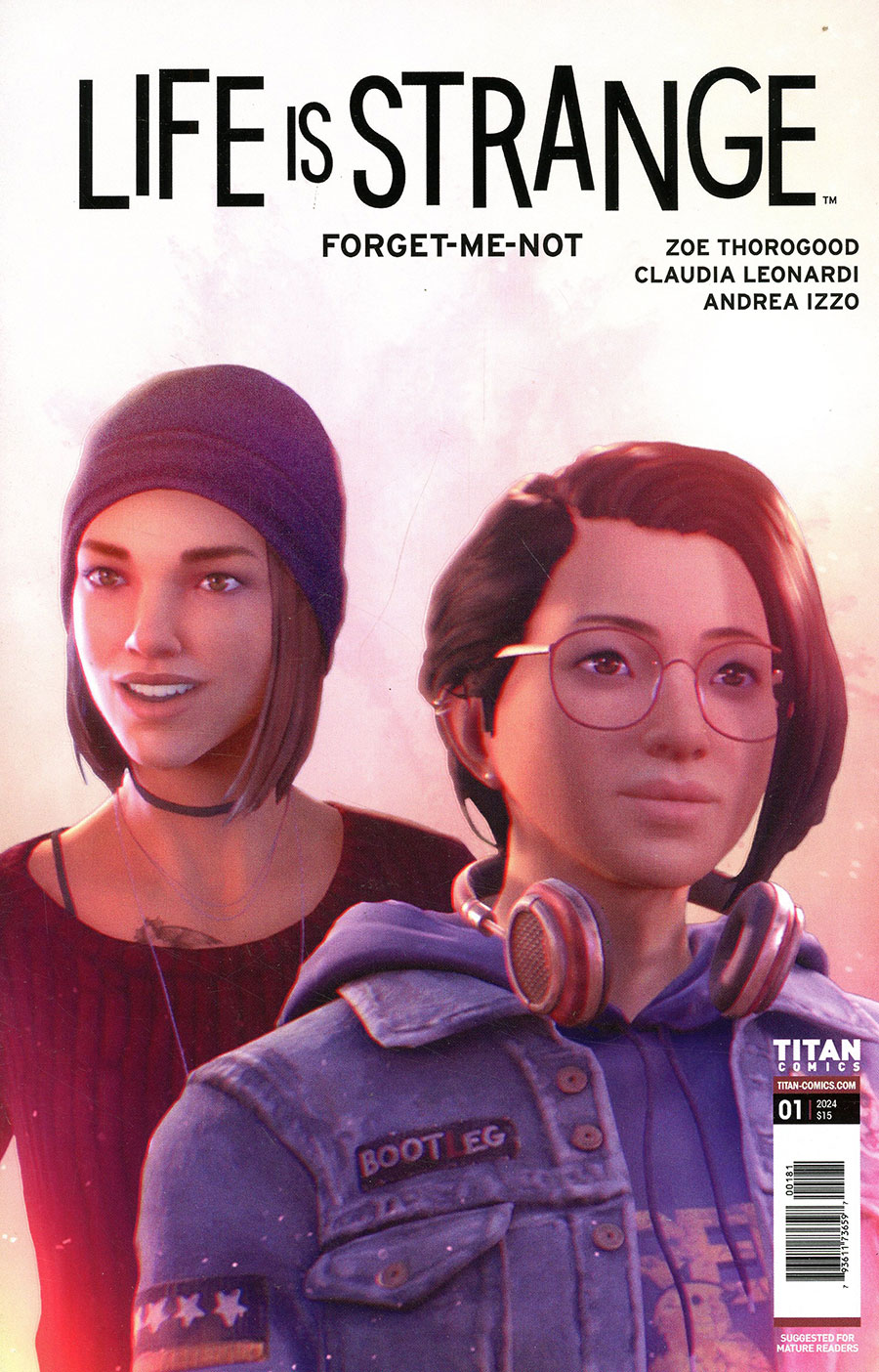 Life Is Strange Forget-Me-Not #1 Cover G SDCC Exclusive Game Art Variant Cover