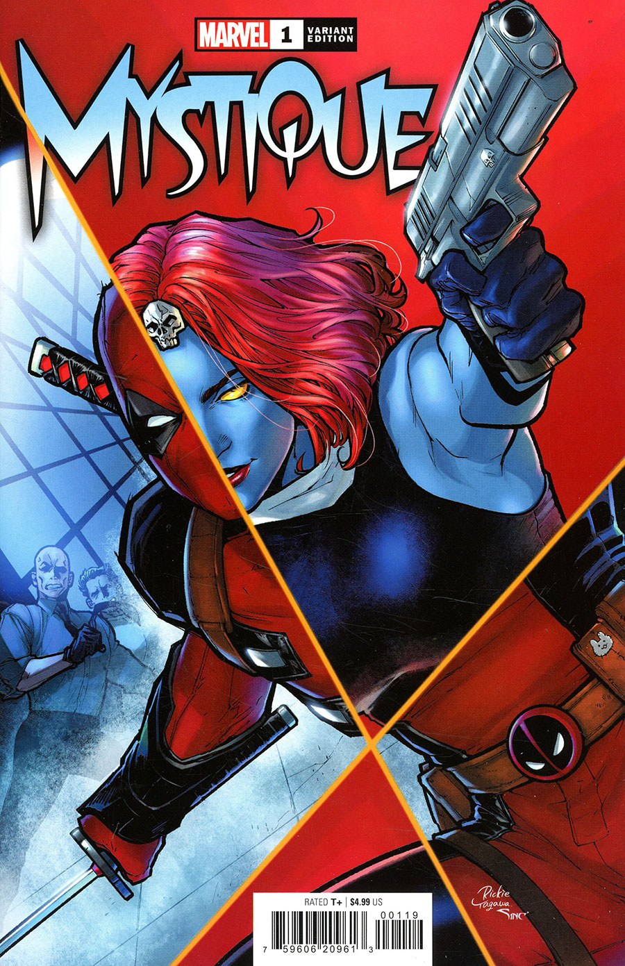 Mystique Vol 2 #1 Cover H Incentive Rickie Yagawa Deadpool Variant Cover