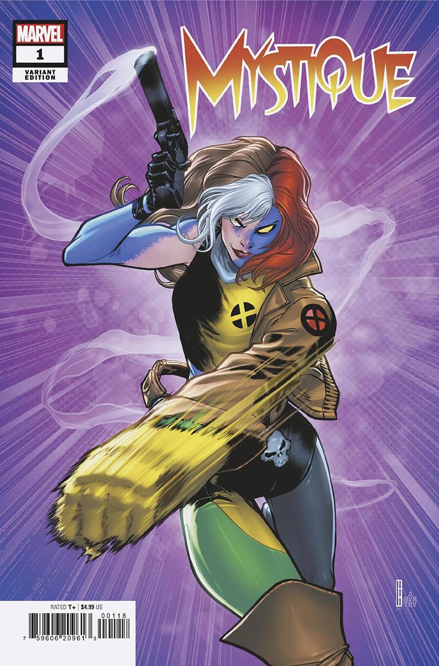 Mystique Vol 2 #1 Cover E Incentive David Baldeon Variant Cover