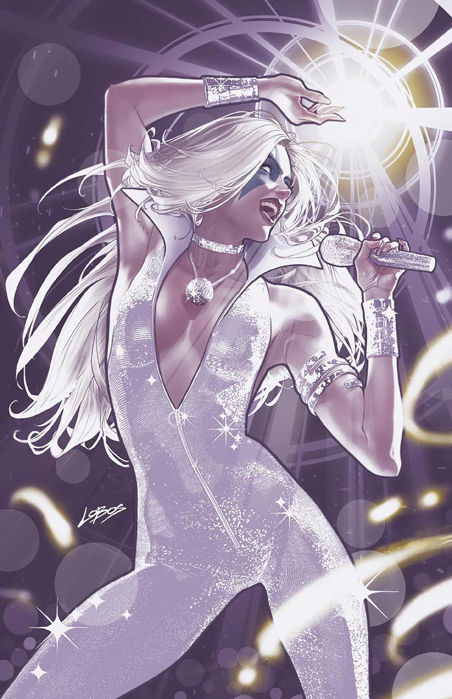 Dazzler Vol 2 #2 Cover D Incentive Pablo Villalobos Virgin Cover