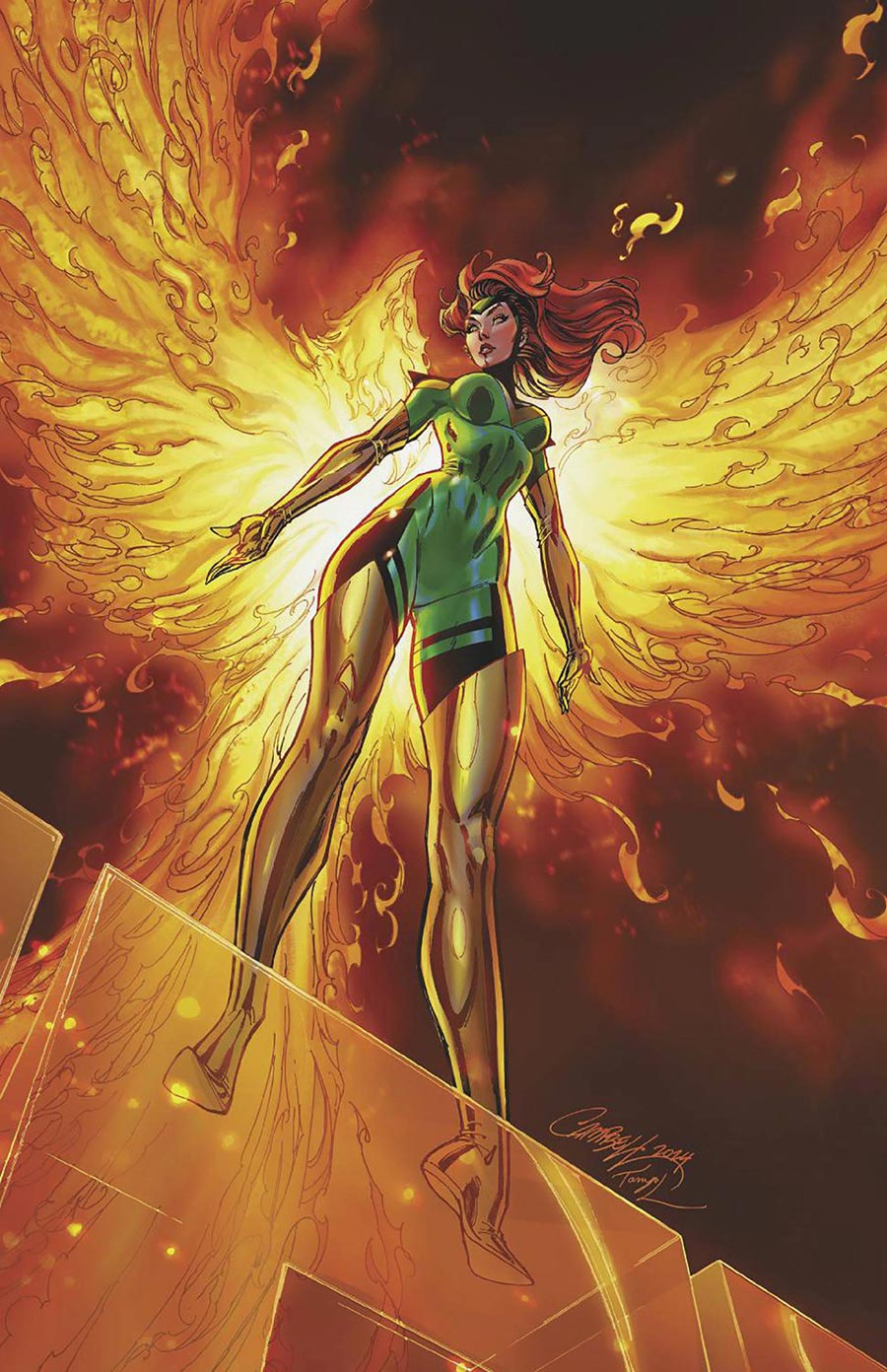 X-Men Vol 7 #5 Cover E Incentive J Scott Campbell Jean Grey Virgin Cover