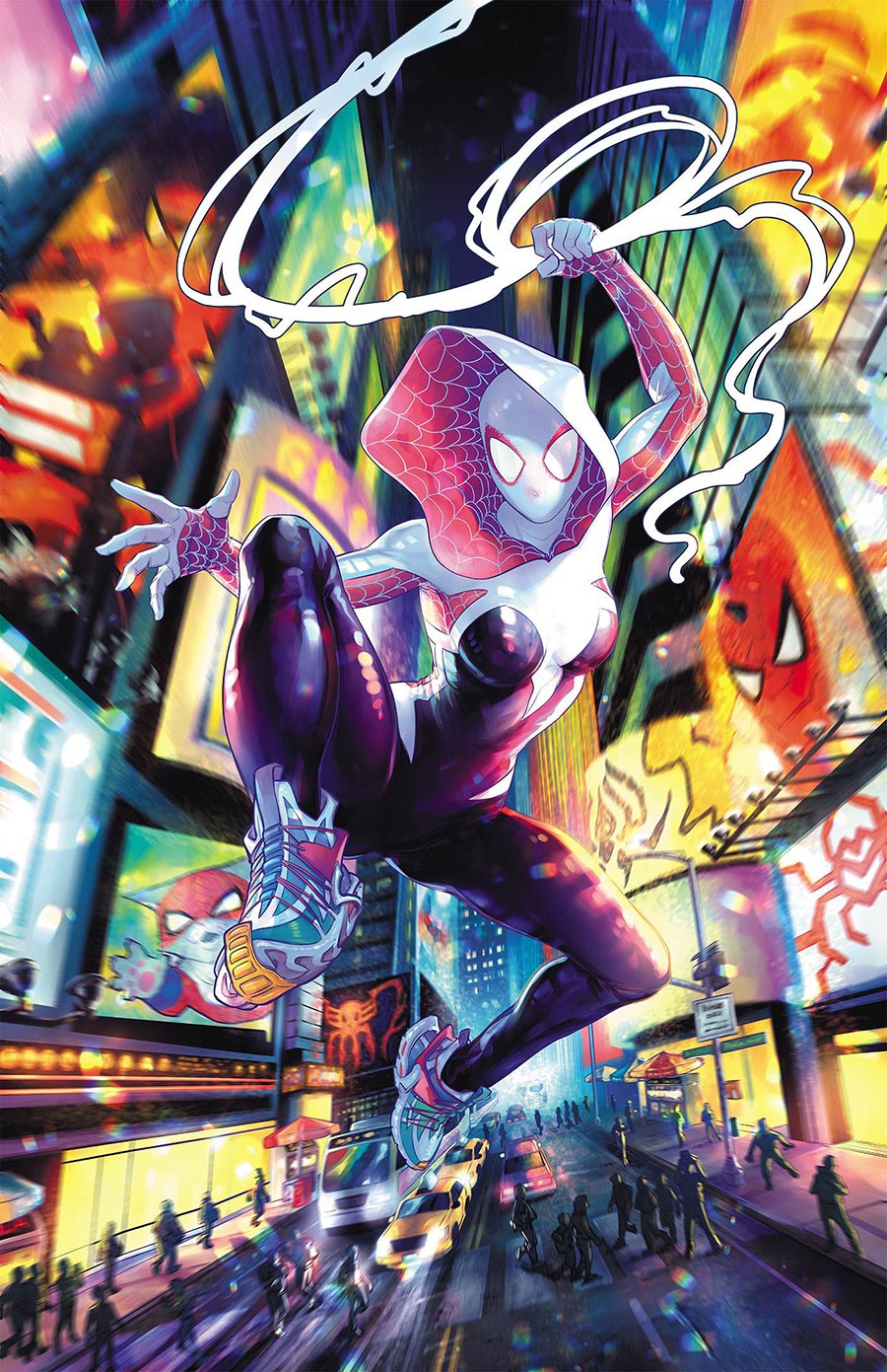 Spider-Society #3 Cover D Incentive Meghan Hetrick Spider-Gwen Virgin Cover