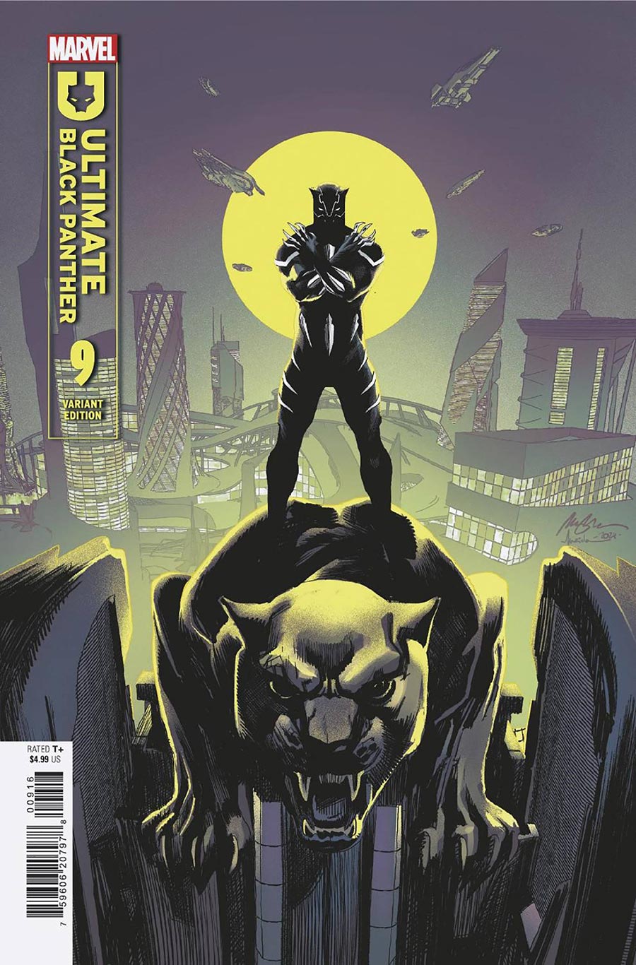 Ultimate Black Panther #9 Cover C Incentive Rafael Albuquerque Variant Cover