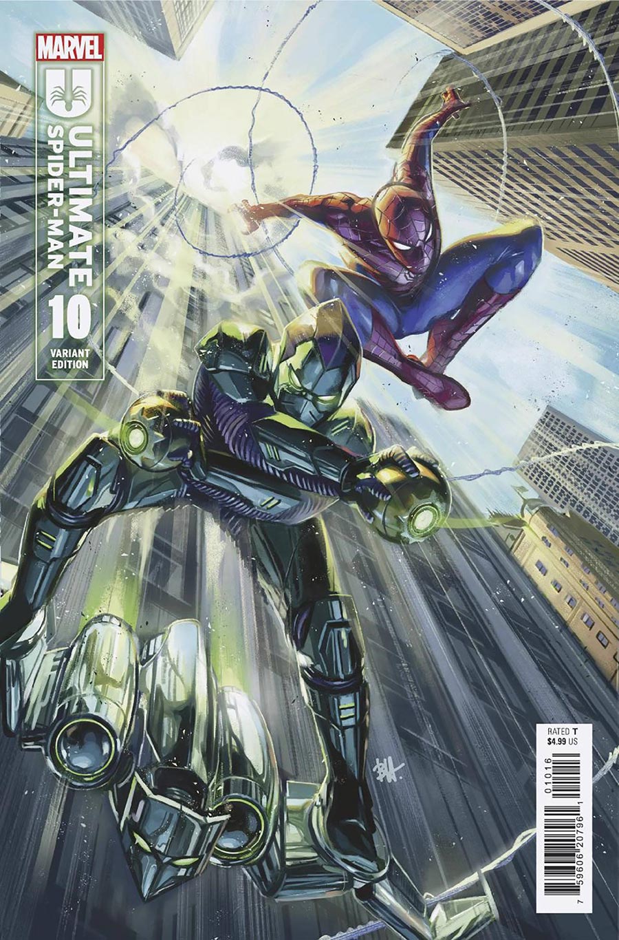 Ultimate Spider-Man Vol 2 #10 Cover C Incentive Ben Harvey Variant Cover