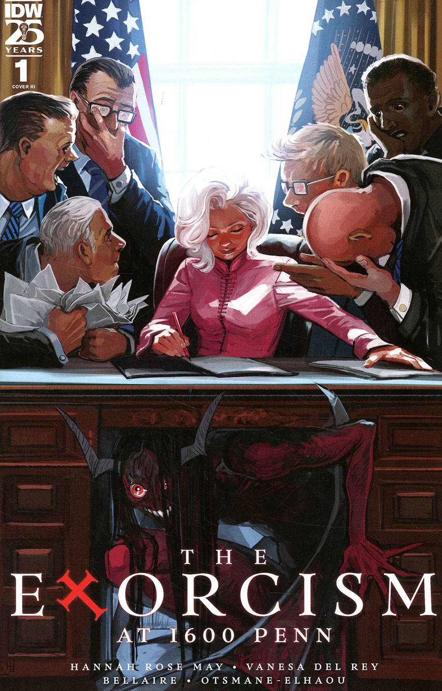 Exorcism At 1600 Penn #1 Cover D Incentive Stephanie Hans Variant Cover