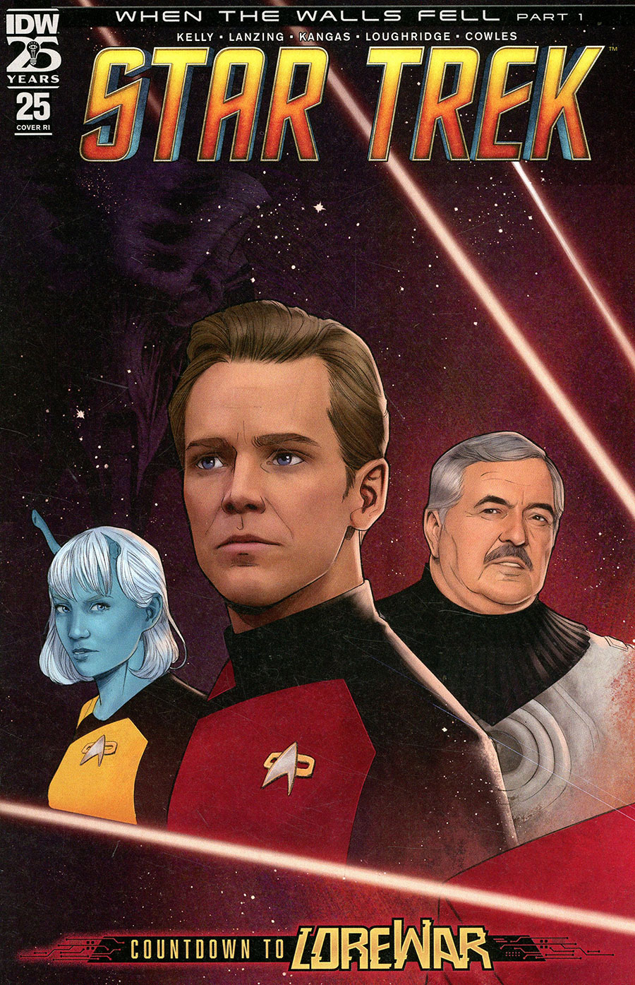 Star Trek (IDW) Vol 2 #25 Cover C Incentive Jake Bartok Variant Cover