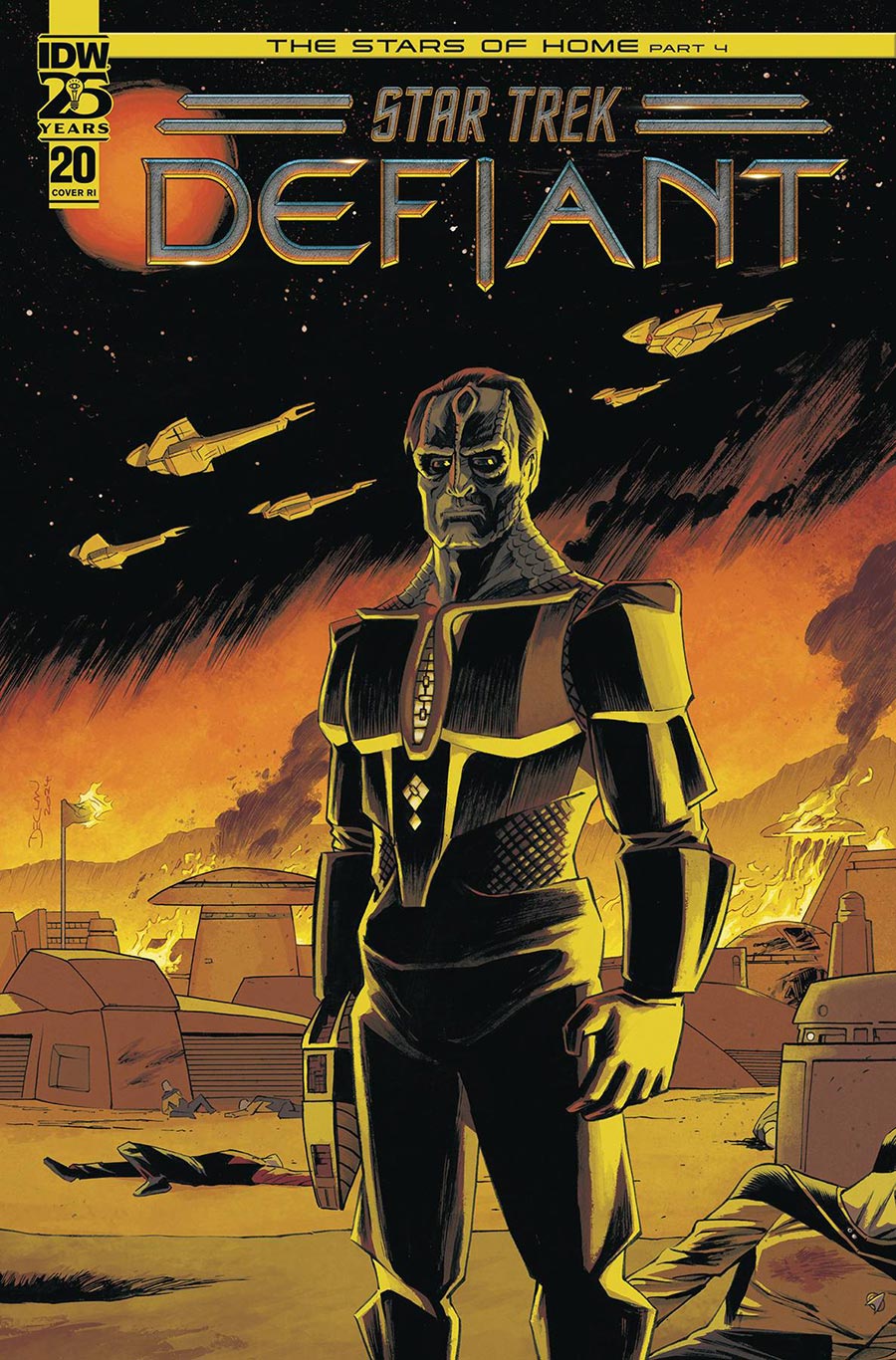 Star Trek Defiant #20 Cover C Incentive Declan Shalvey Variant Cover