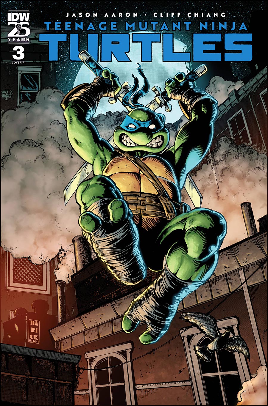 Teenage Mutant Ninja Turtles Vol 6 #3 Cover G Incentive Derek Robertson Variant Cover