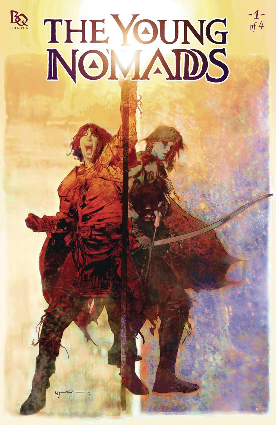 Young Nomadds #1 Cover B Incentive Bill Sienkiewicz Variant Cover