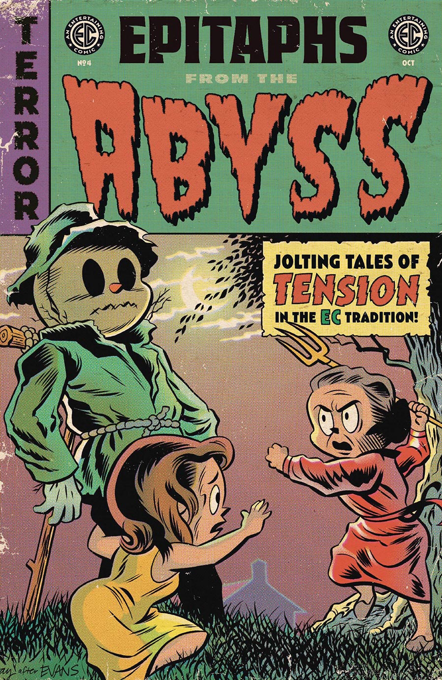 Epitaphs From The Abyss #4 Cover C Incentive Jay Stephens Homage Variant Cover (EC Comics)