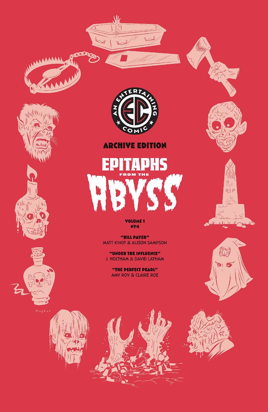 Epitaphs From The Abyss #4 Cover E Incentive Rian Hughes Archive Edition Variant Cover (EC Comics)