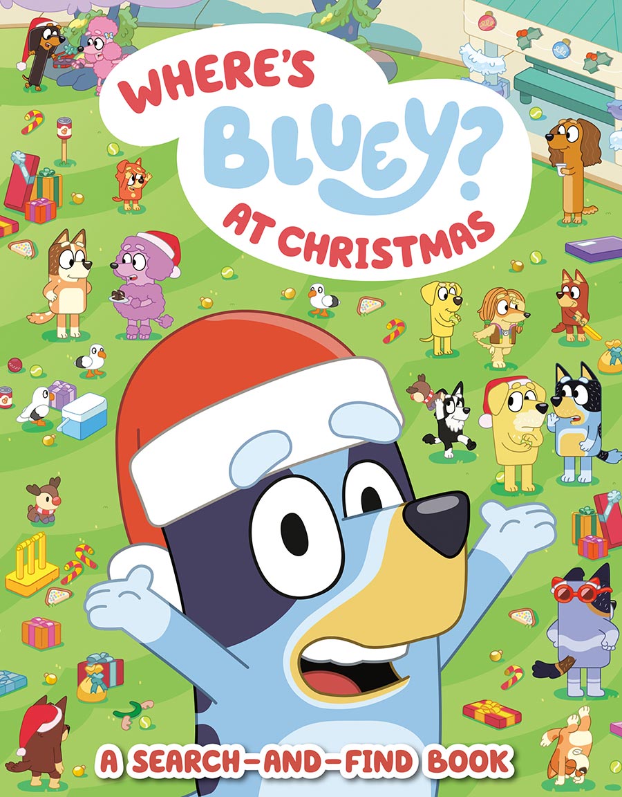 Wheres Bluey At Christmas A Search-And-Find Book TP