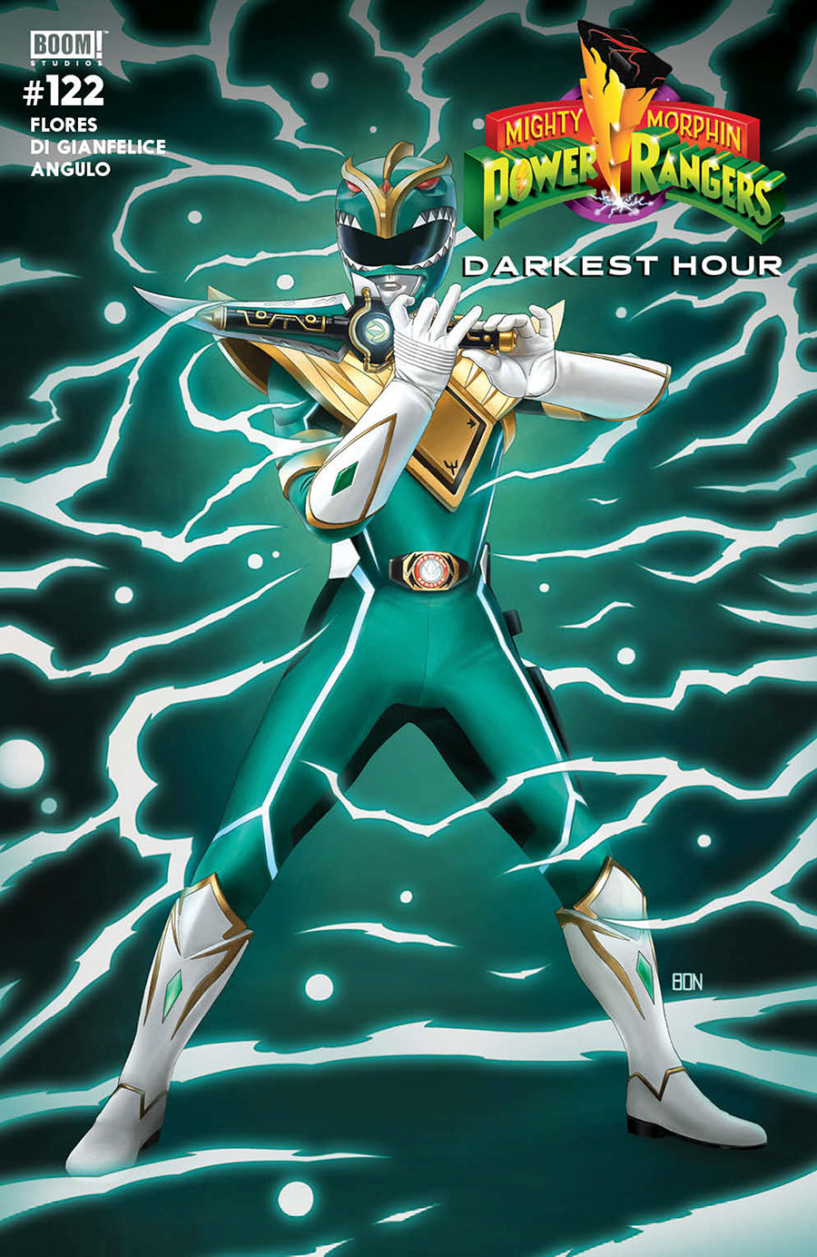 Mighty Morphin Power Rangers (BOOM Studios) #122 Cover J SDCC 2024 Previews Exclusive Variant Cover