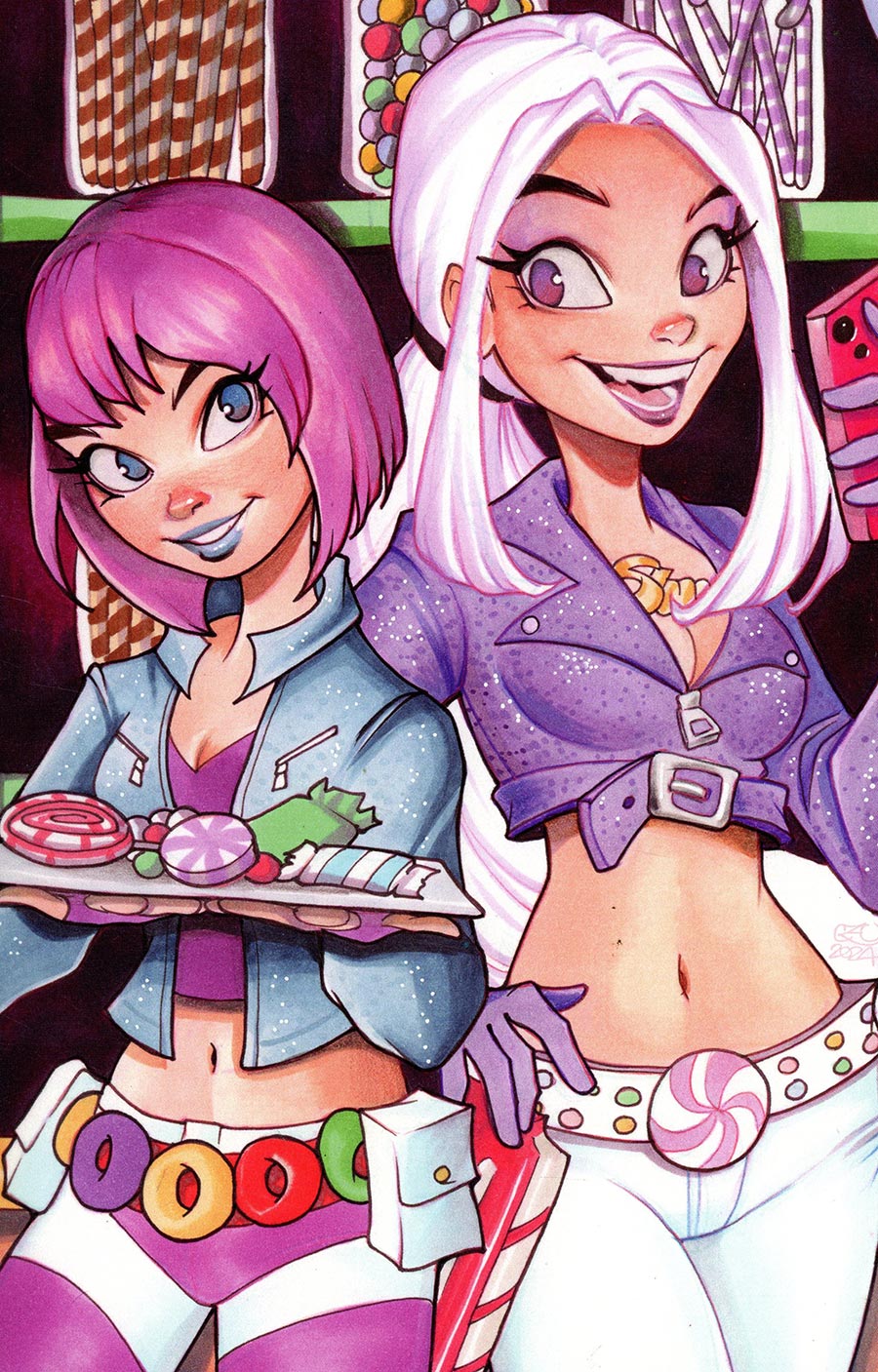 Sweetie Candy Vigilante Vol 2 #4 Cover L Incentive Chrissie Zullo Closeup Virgin Cover