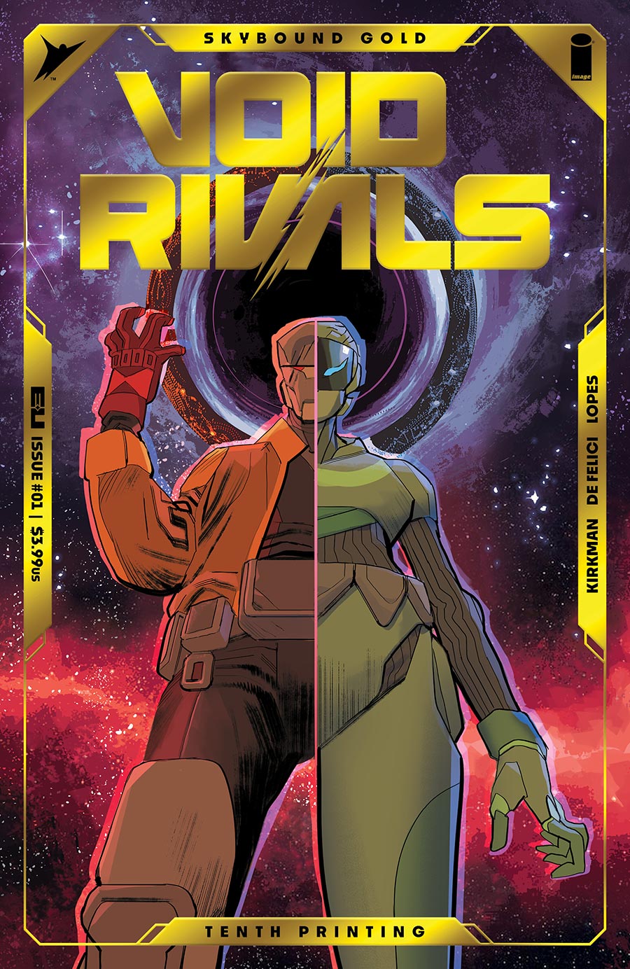 Void Rivals #1 Cover W 10th Ptg A Lorenzo De Felici Foil Variant Cover