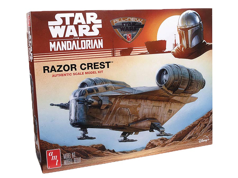 Star Wars The Mandalorian Razor Crest 1/72 Scale AMT Model Kit