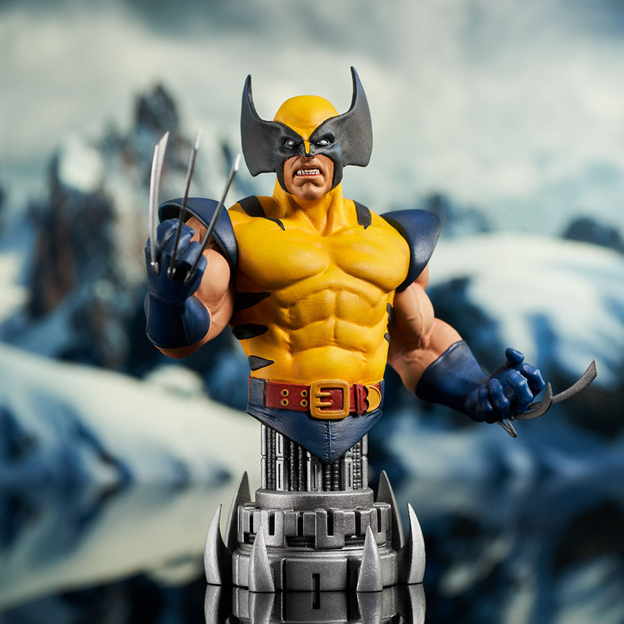 Marvel Comic Yellow Wolverine SDCC 2024 Exclusive Bust