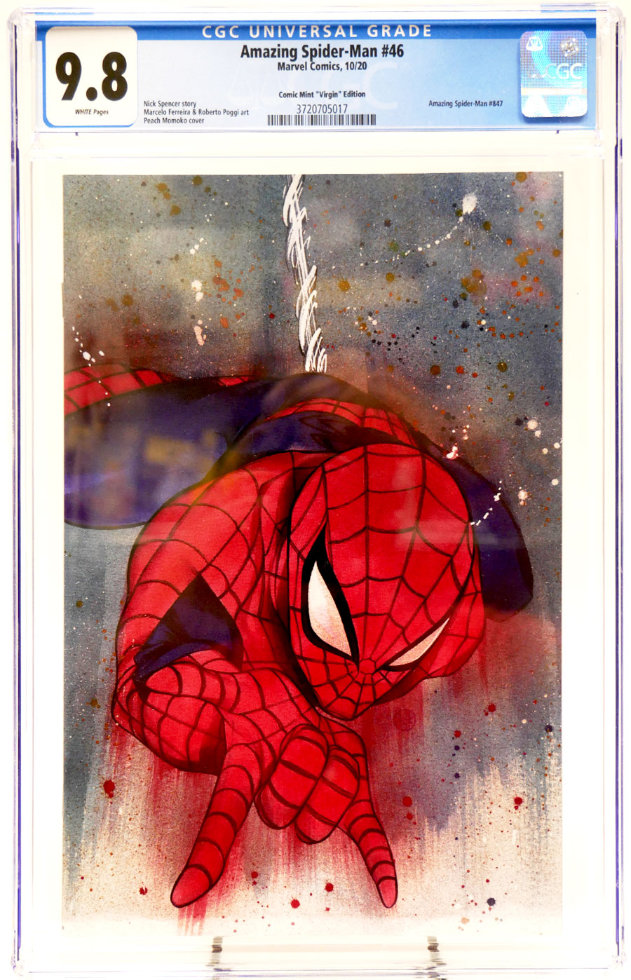 Amazing Spider-Man Vol 5 #46 Cover D Peach Momoko Variant CGC 9.8