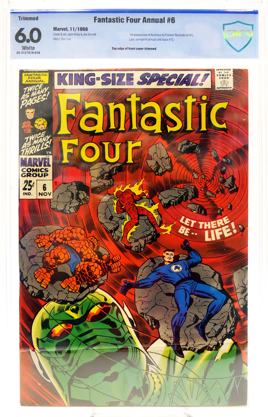 Fantastic Four Special #6 Cover C Regular Edition CBCS 6.0