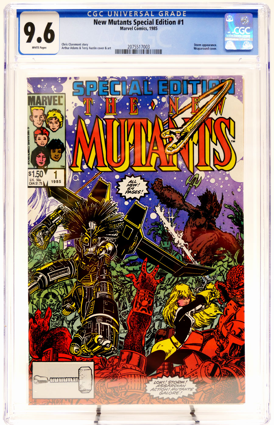 New Mutants Special Edition #1 Cover B CGC 9.6