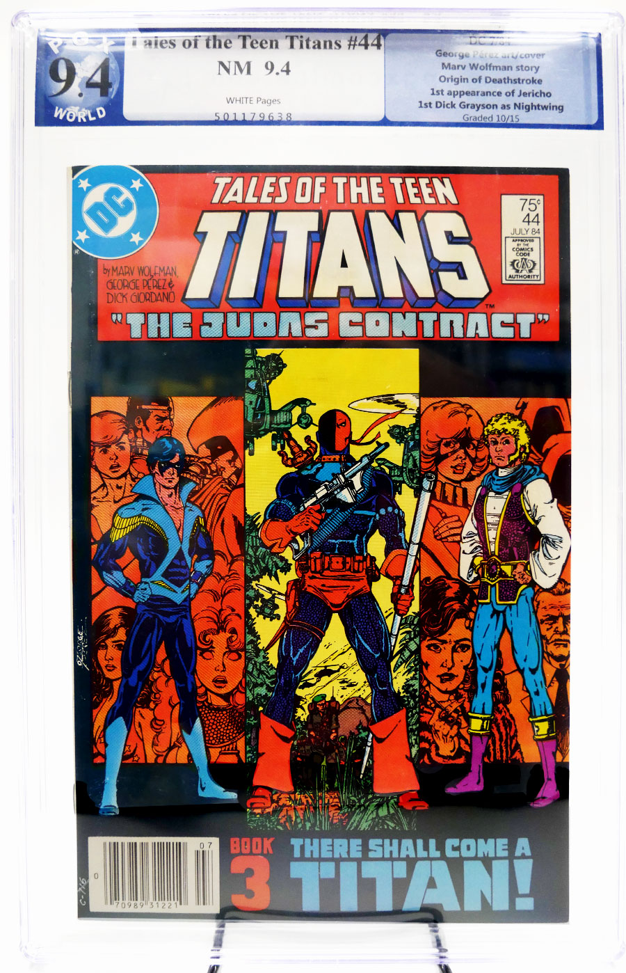 Tales Of The Teen Titans #44 Cover E PGX 9.4