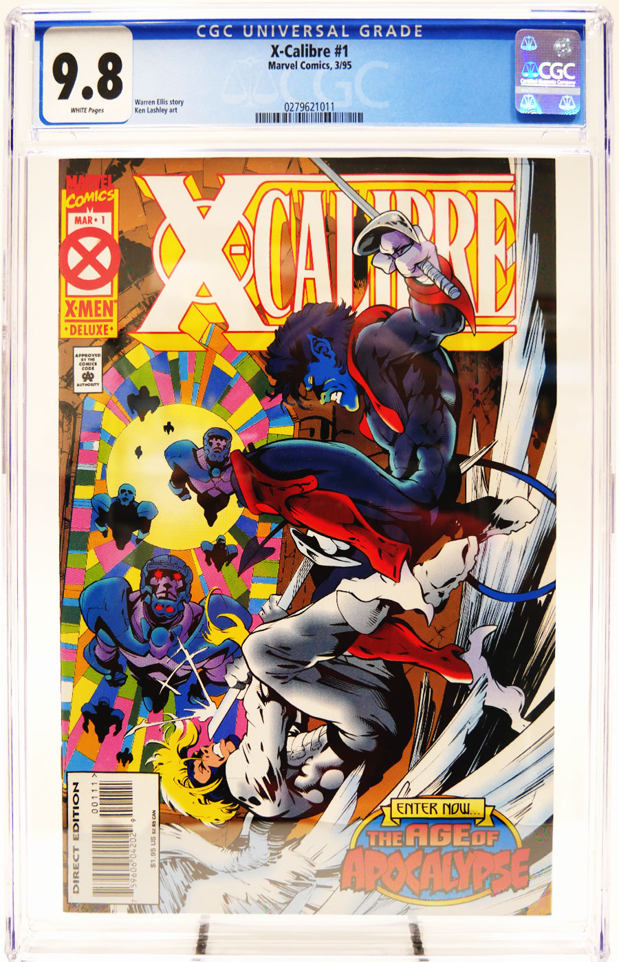 X-Calibre #1 Cover C 1st Ptg CGC 9.8