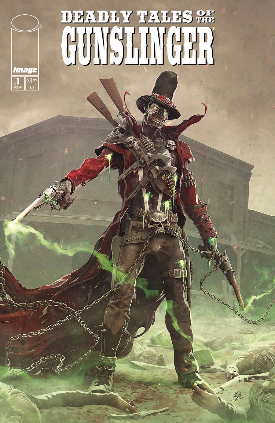 Deadly Tales Of The Gunslinger Spawn #1 Cover B Variant Bjorn Barends Cover