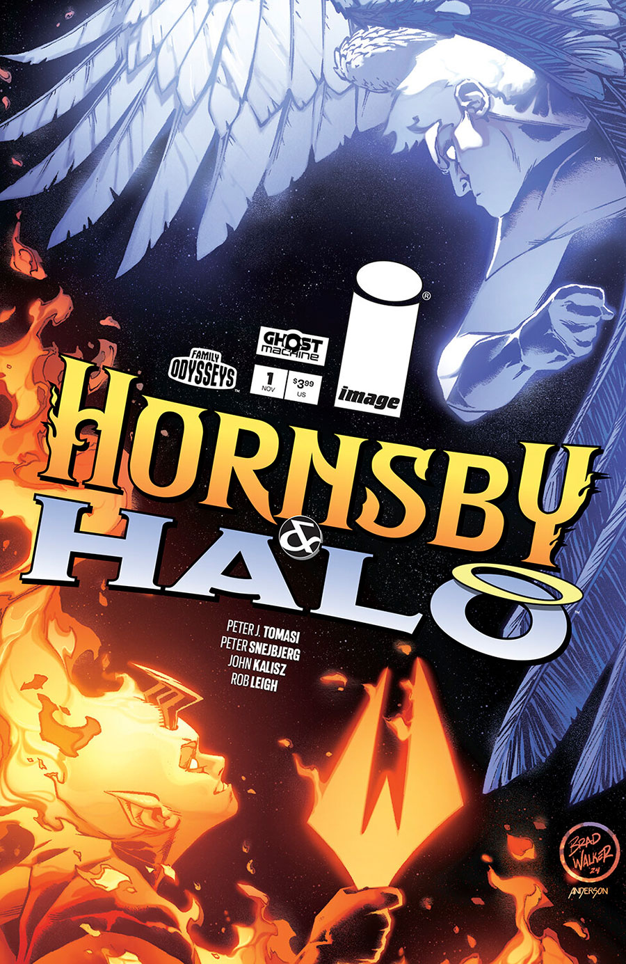 Hornsby & Halo #1 Cover D Incentive Brad Walker & Brad Anderson Variant Cover