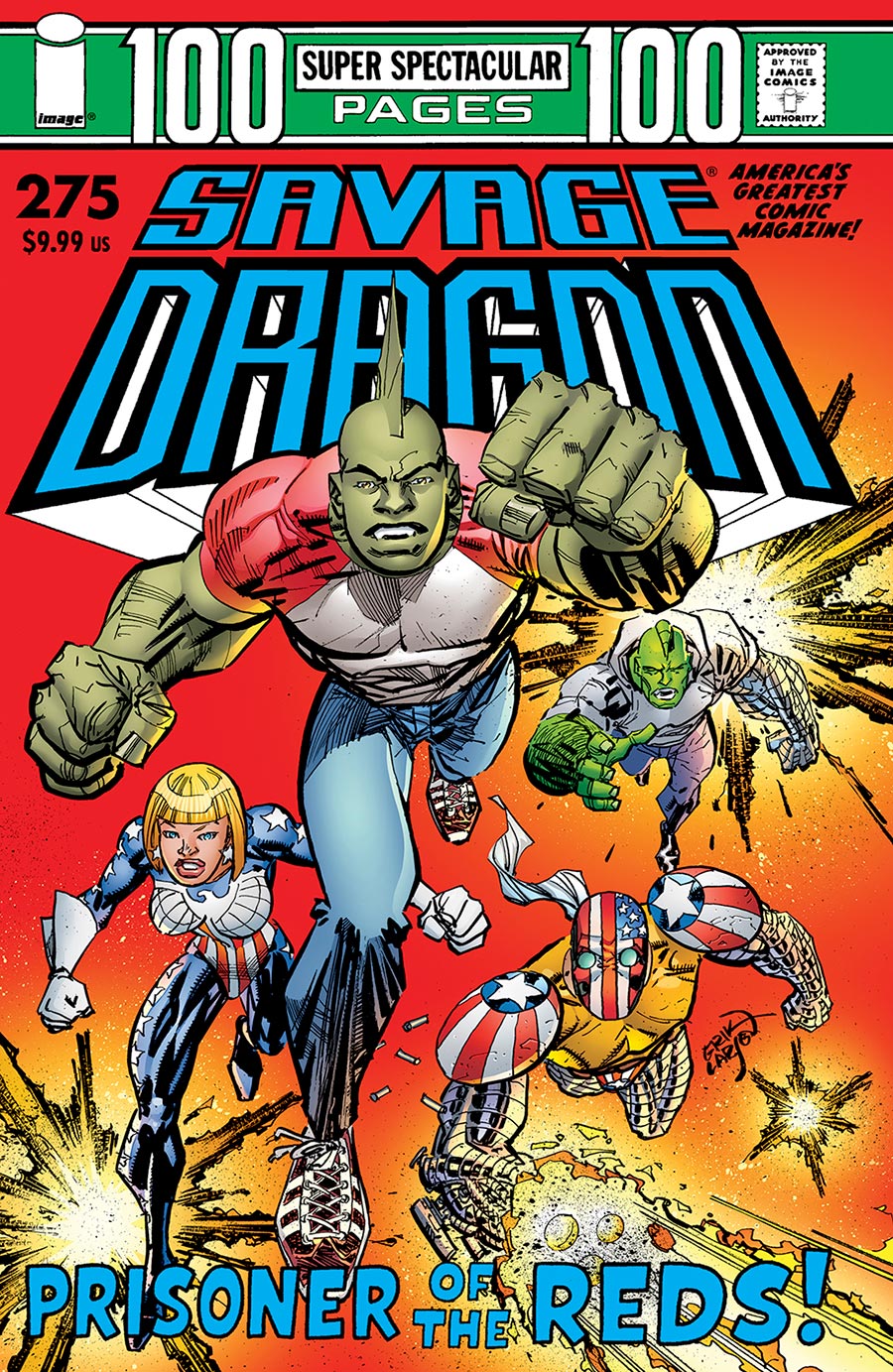 Savage Dragon Vol 2 #275 Cover A Regular Erik Larsen Cover