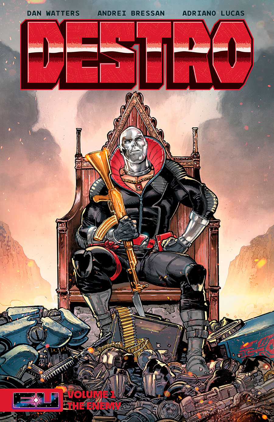 Destro Vol 1 The Enemy TP Book Market Andrei Bressan & Adriano Lucas Cover