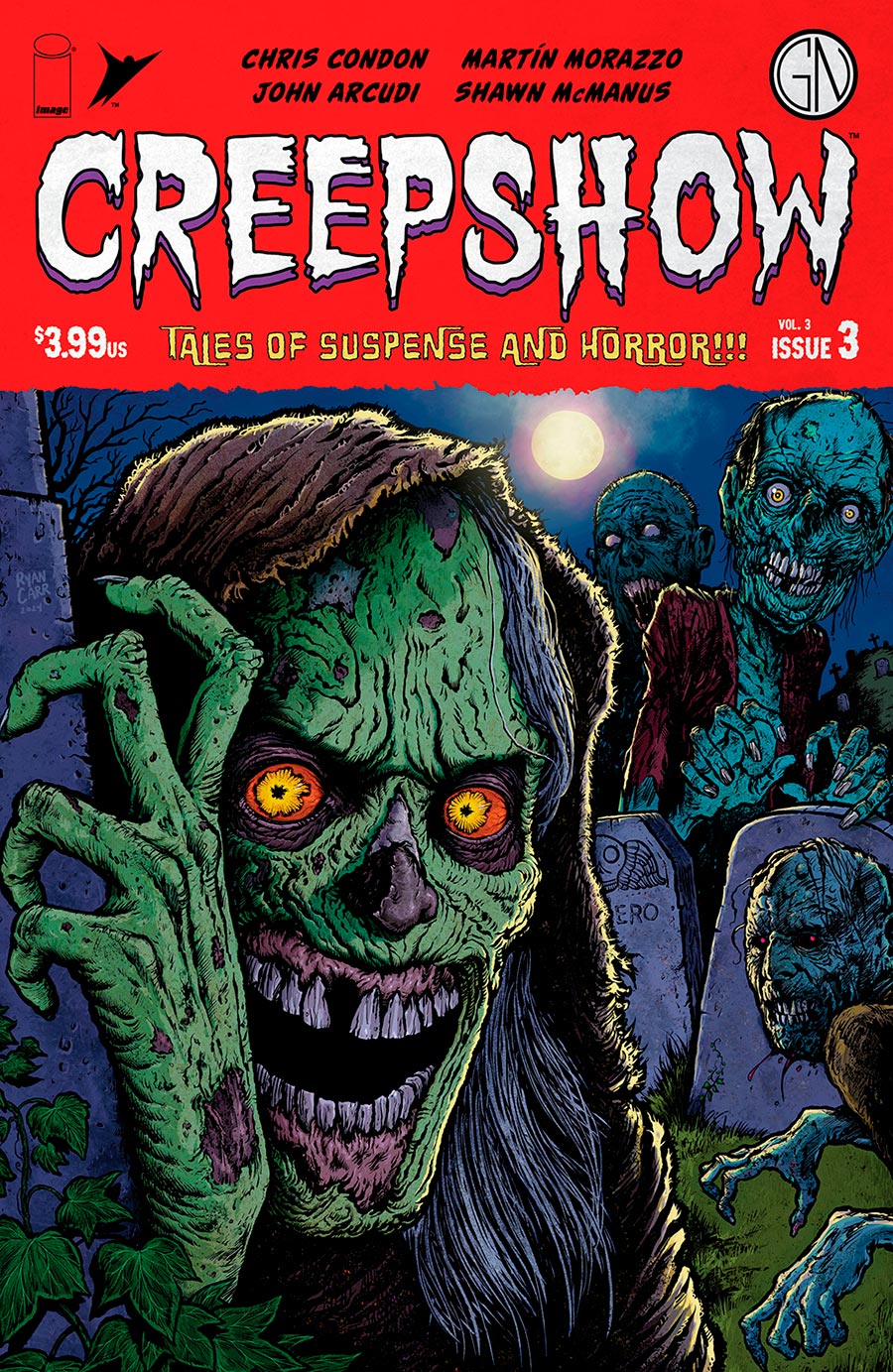 Creepshow Vol 3 #3 Cover A Regular Ryan Carr Cover