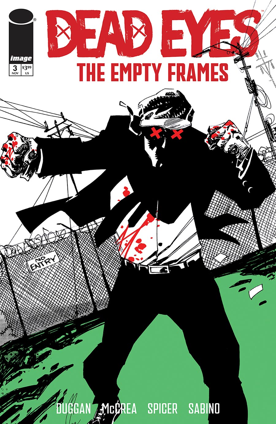 Dead Eyes The Empty Frames #3 Cover A Regular John McCrea Cover