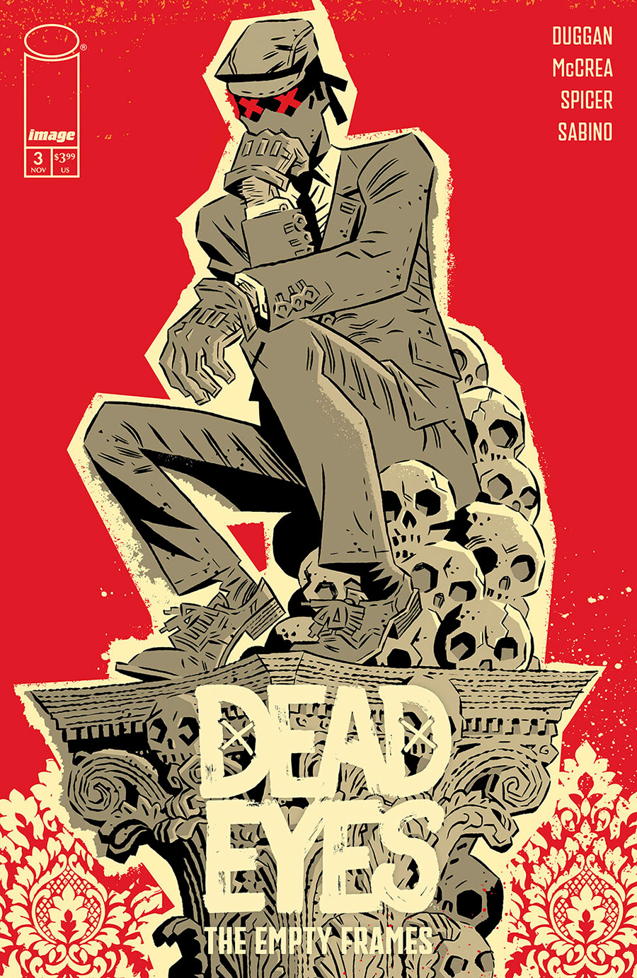 Dead Eyes The Empty Frames #3 Cover B Incentive Simon Gane Variant Cover