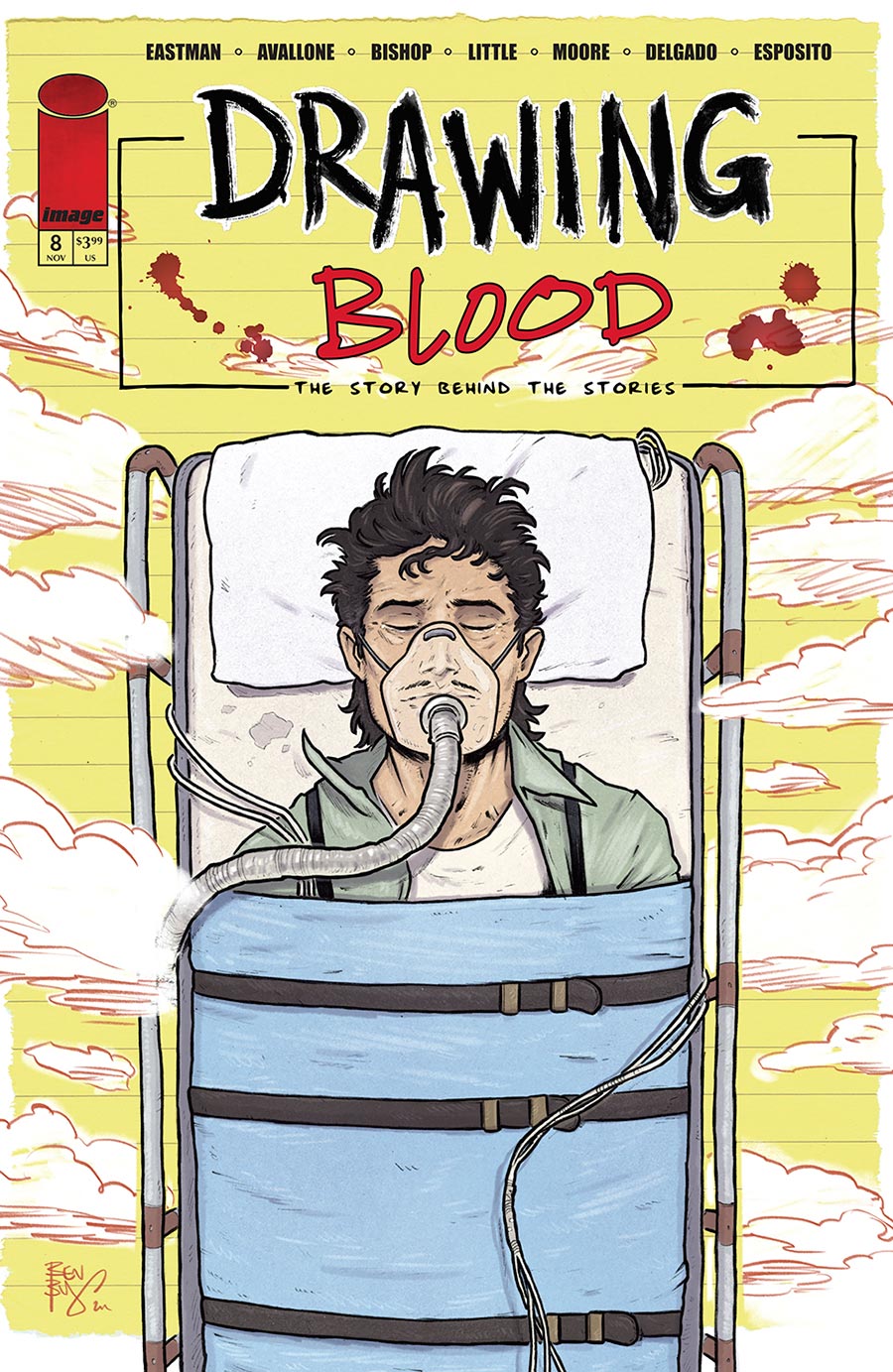 Drawing Blood #8 Cover B Variant Ben Bishop Cover